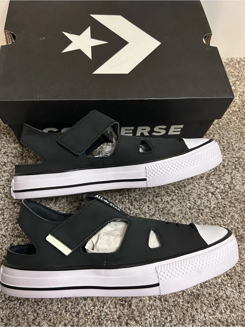 NEW Chuck Taylor All Star Superplay Sandals Size 5.5
